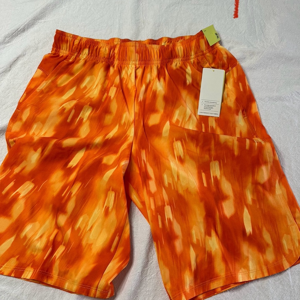 Vibrant Orange Men's Shorts